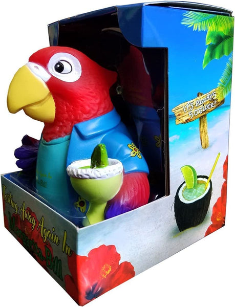 Rubber Duck Parrot Jimmy Buffett Tasting Away Again In Margarita-Bill - Boulevard Souvenirs