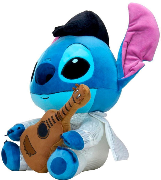 LILO AND STITCH ELVIS STITCH 16" HUGME VIBRATING PLUSH - Boulevard Souvenirs