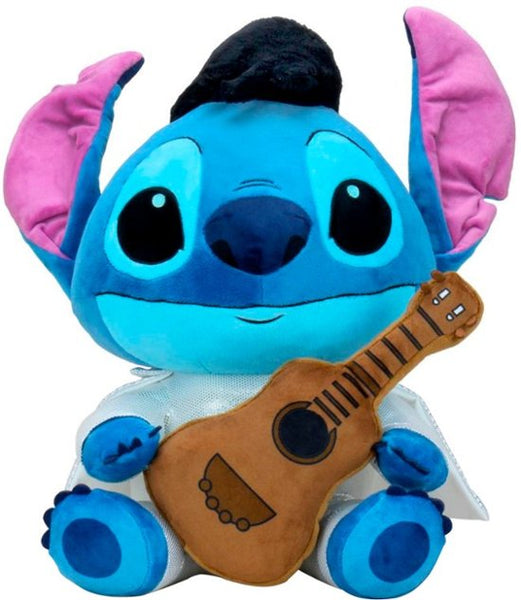 LILO AND STITCH ELVIS STITCH 16" HUGME VIBRATING PLUSH - Boulevard Souvenirs