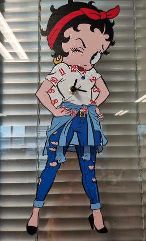 Clock Betty Boop - Boulevard Souvenirs