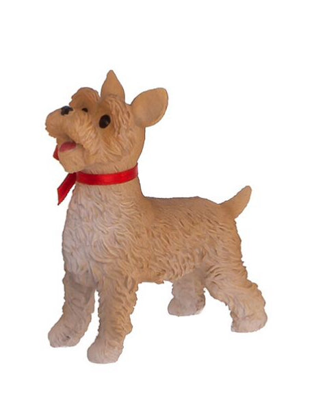 Figurine Santa with Dog Coca-Cola 90th Anniversary Kurt Adler's - Boulevard Souvenirs