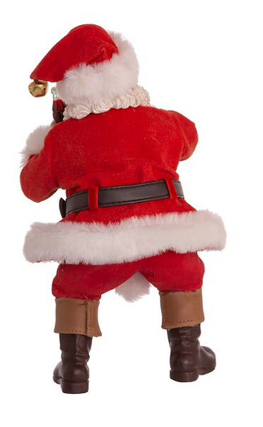 Figurine Santa with Dog Coca-Cola 90th Anniversary Kurt Adler's - Boulevard Souvenirs