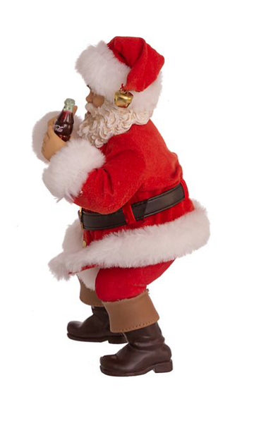 Figurine Santa with Dog Coca-Cola 90th Anniversary Kurt Adler's - Boulevard Souvenirs