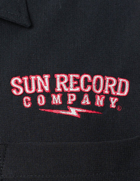 Shirt Sun Records Piped Panel w/Guitar Buttons - Boulevard Souvenirs