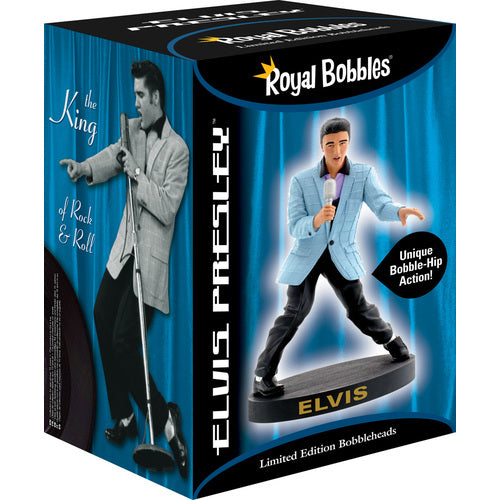 Bobblehip Elvis Blue Jacket 56' - Boulevard Souvenirs