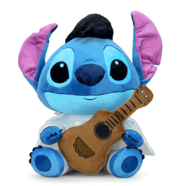 LILO AND STITCH ELVIS STITCH 16" HUGME VIBRATING PLUSH - Boulevard Souvenirs
