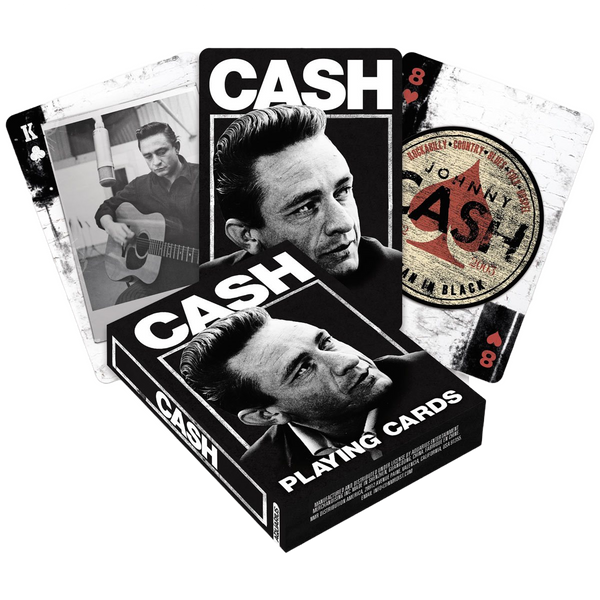 Playing Cards Johnny Cash - Black & White Collection - Boulevard Souvenirs
