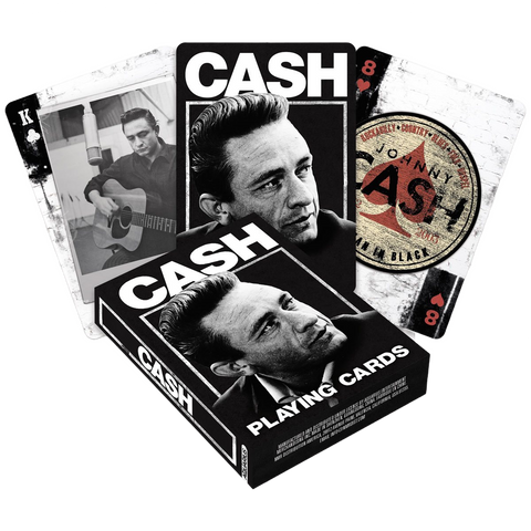 Playing Cards Johnny Cash - Black & White Collection