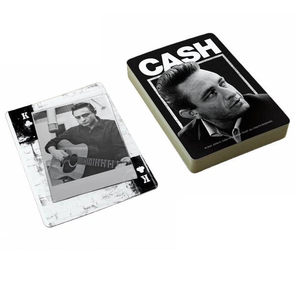 Playing Cards Johnny Cash - Black & White Collection - Boulevard Souvenirs