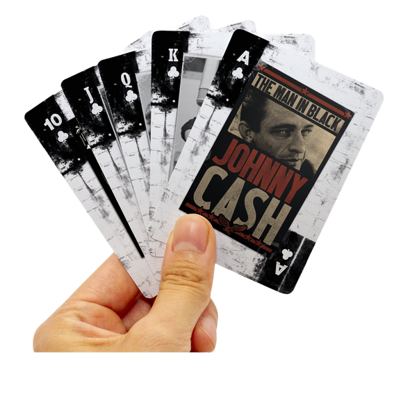 Playing Cards Johnny Cash - Black & White Collection - Boulevard Souvenirs