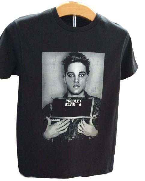 T-Shirt ELVIS ENLISTMENT Mugshot - Boulevard Souvenirs