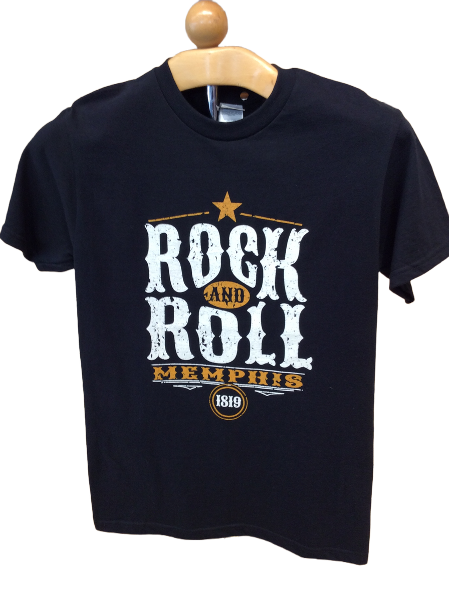 TShirt Memphis 1819 Rock and Roll Boulevard Souvenirs