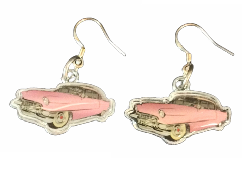Earrings Pink Cadillac