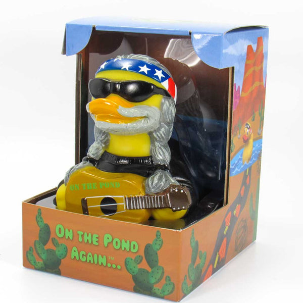 Rubber Duck Willie Nelson On The Pond Again