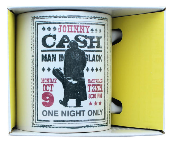 Mug Johnny Cash One Night Only - Boulevard Souvenirs