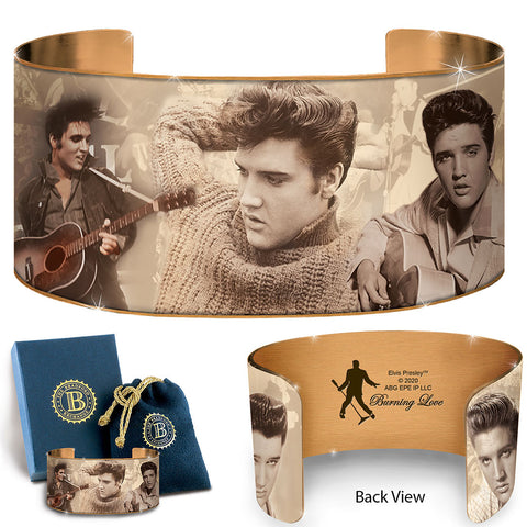 Bracelet ELVIS  Burning Love Cuff Bracelet