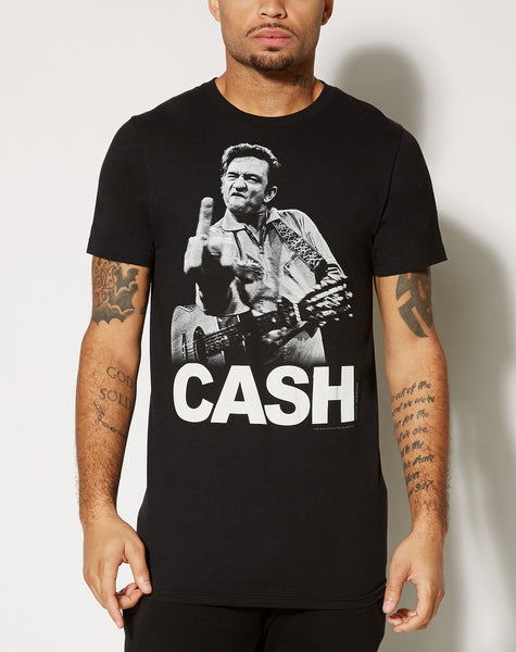 T-Shirt Johnny Cash Finger