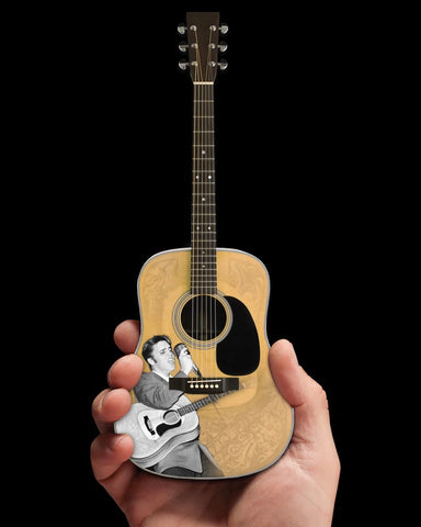 Officially Licensed Elvis Presley '55 Tribute Acoustic Mini Guitar Model
