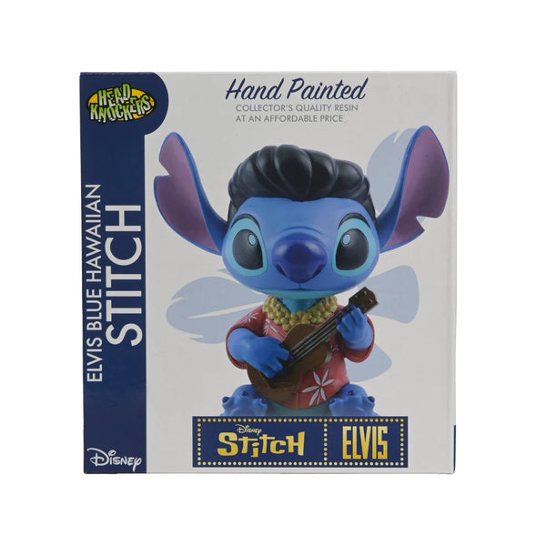 Bobblehead Lilo & Stitch - Elvis Blue Hawaiian Head Knocker Disney