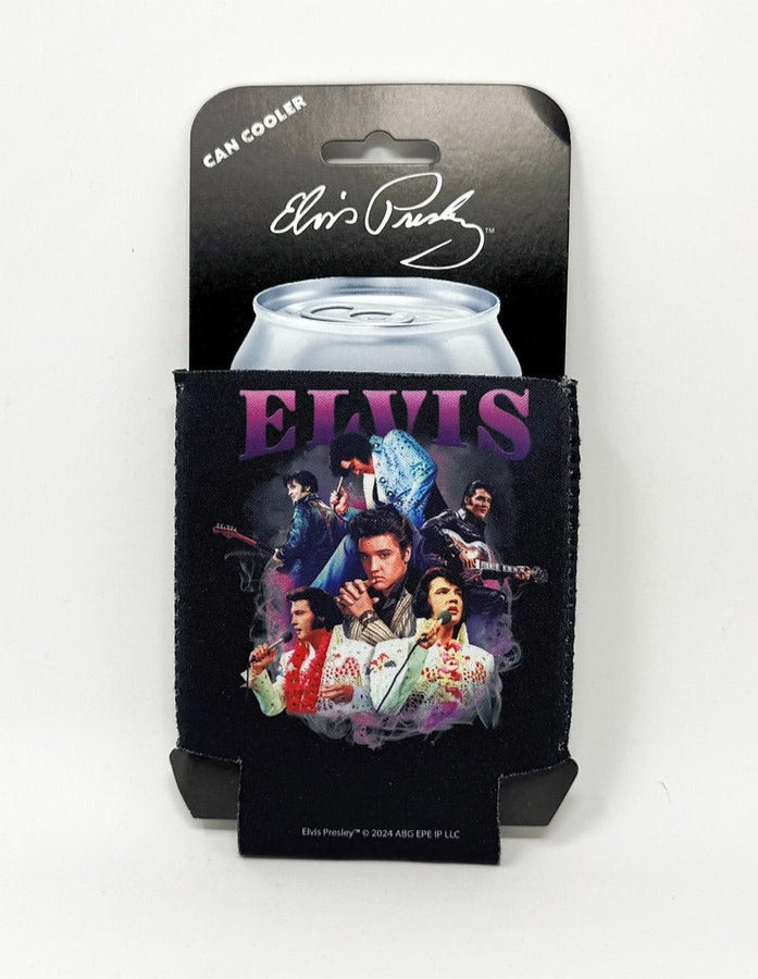 Huggie Elvis Purple Collage