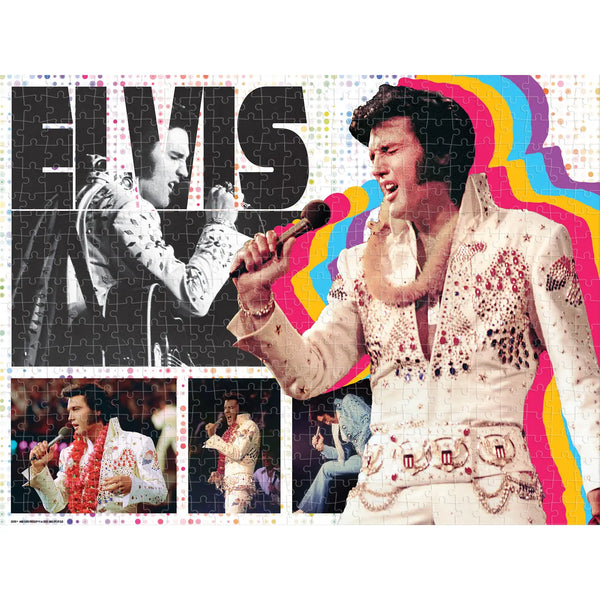 Puzzle Elvis Presley 3D/2D Double-Sided 500pc 24x18"