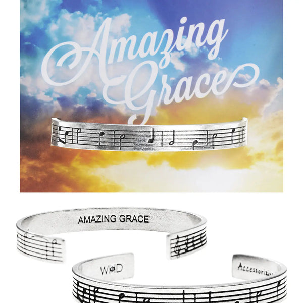 Bracelet Amazing Grace Cuff Bracelet