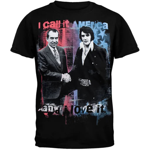 T-Shirt Elvis and Nixon - Boulevard Souvenirs
