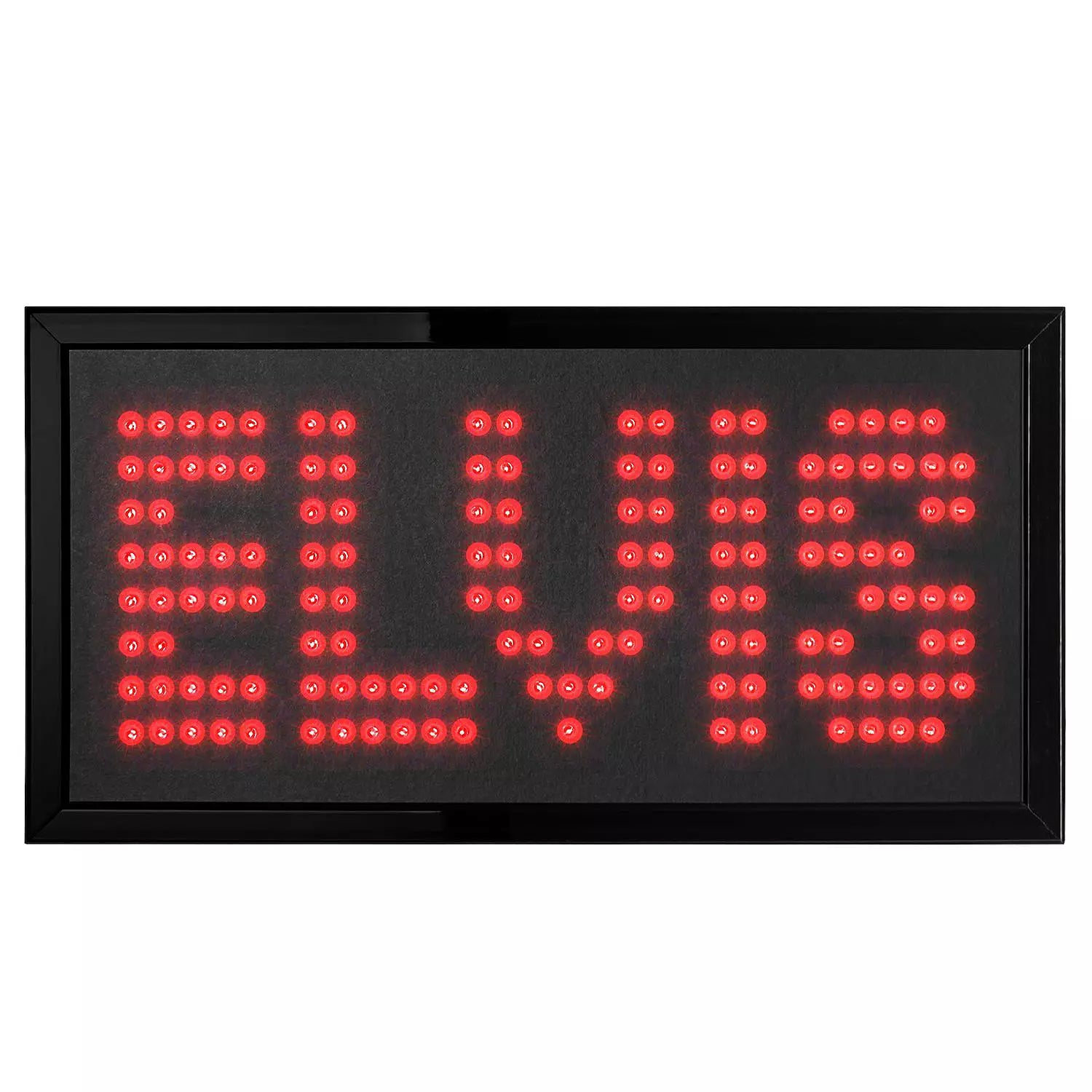 Sign LED ELVIS IN RED