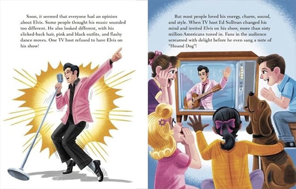 BOOK Elvis Presley: A Little Golden Book Biography (Little Golden Book Biographies) Hardcover – Picture Book