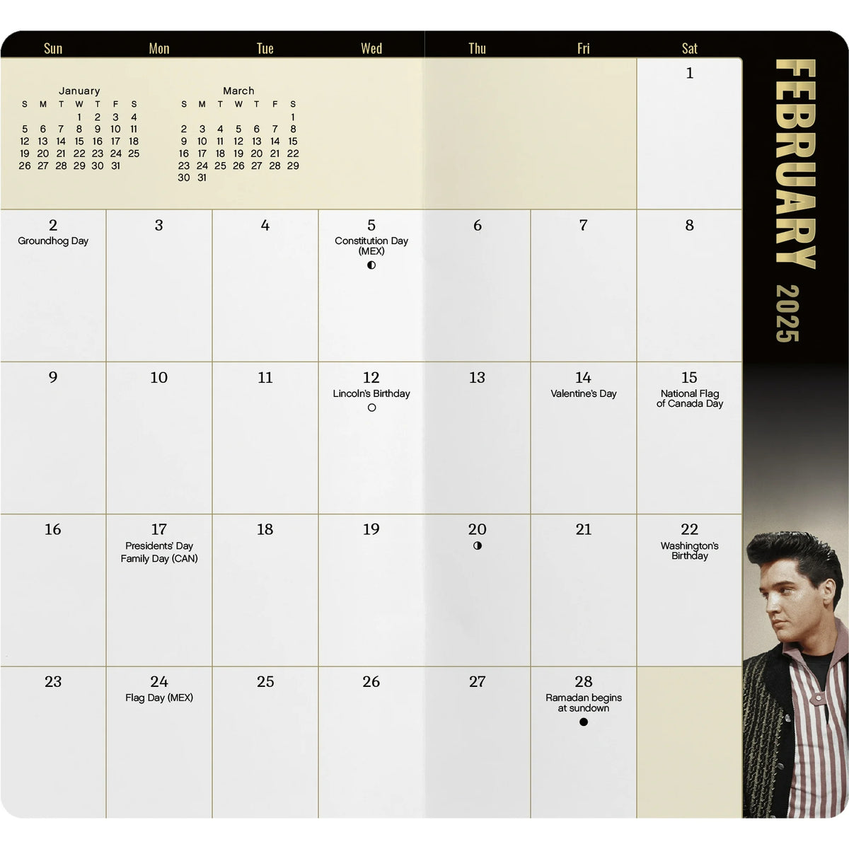 Pocket Planner 20252026 Elvis Presley Boulevard Souvenirs