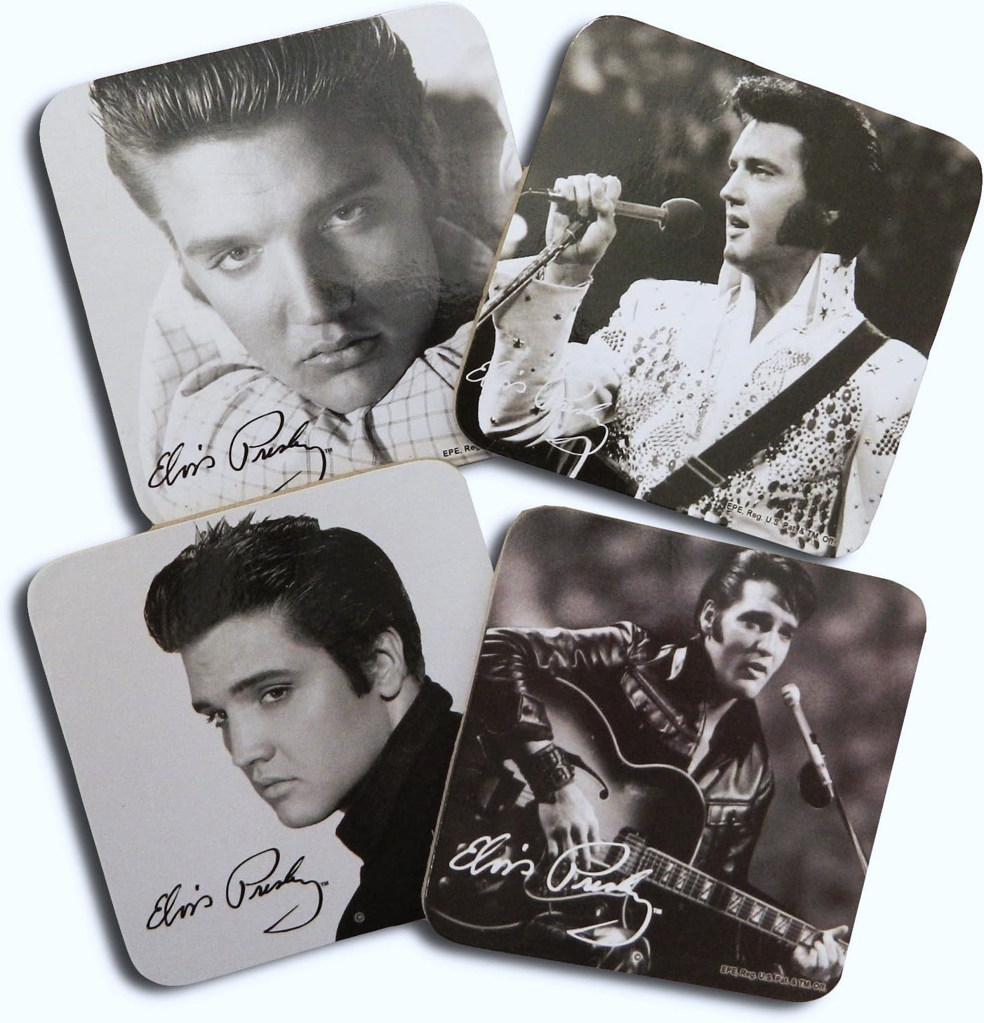 Coasters Elvis Blk & Wht