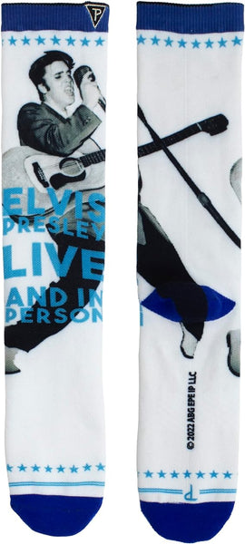 Socks ELVIS LIVE AND IN PERSON