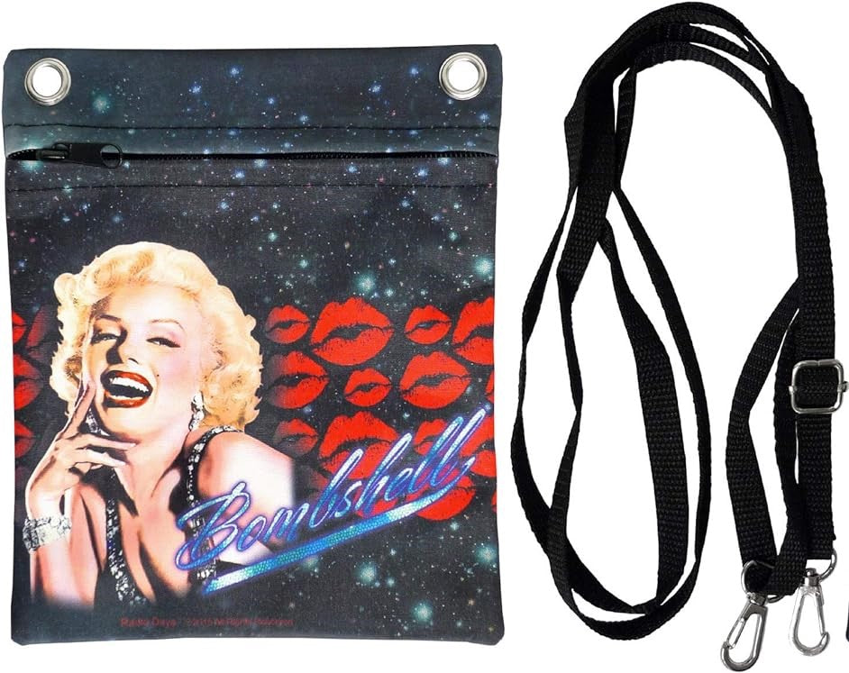 Passport Bag Marilyn Monroe Bombshell Metallic