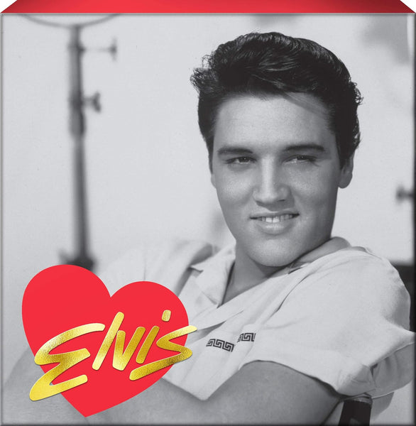 BOX SIGN ELVIS   (HEART ELVIS)       ****SALE***