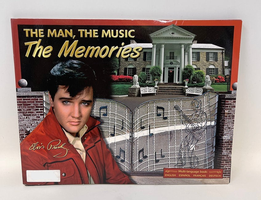 BOOK ELVIS/GRACELAND THE MAN, THE MEMORIES, THE MUSIC