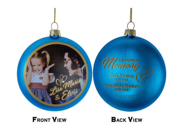 Ornament Elvis and Lisa Marie