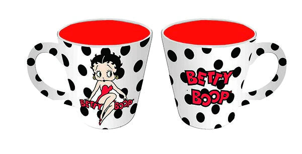 Mug Betty Boop Polka Dots Latte