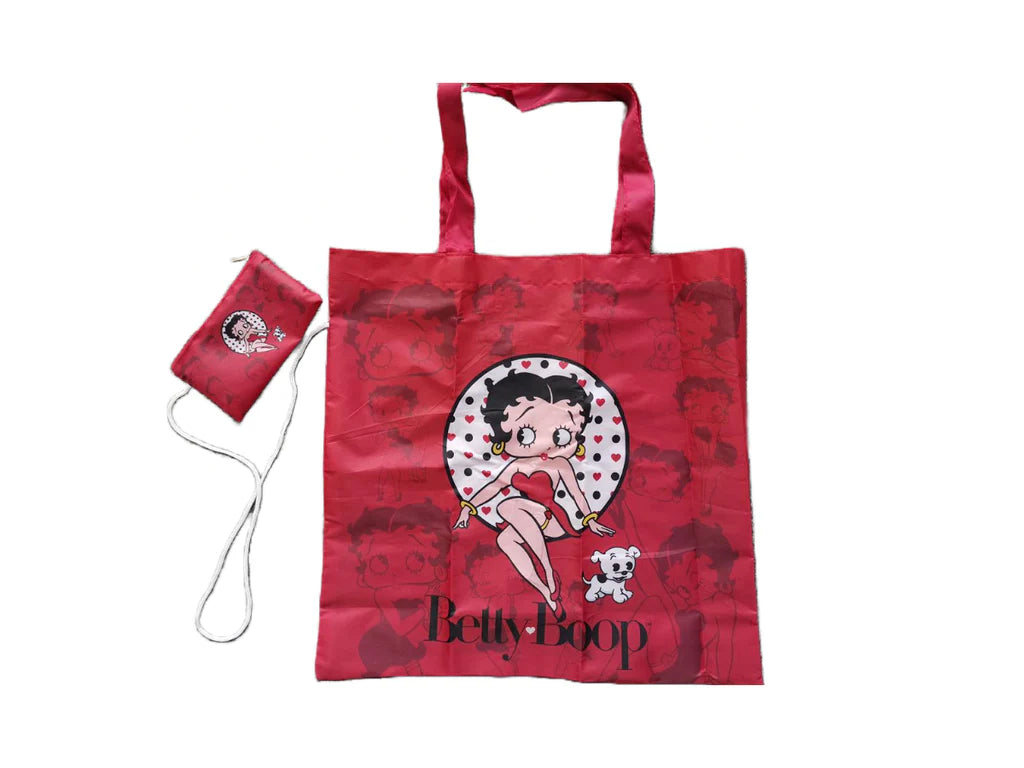 Bag w/ Pouch Betty Boop Red