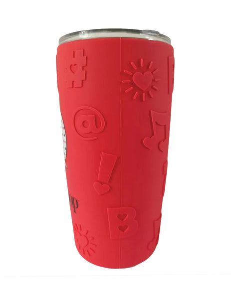 Thermo Betty Boop Red Stainless Steel With Silicone Sleeve