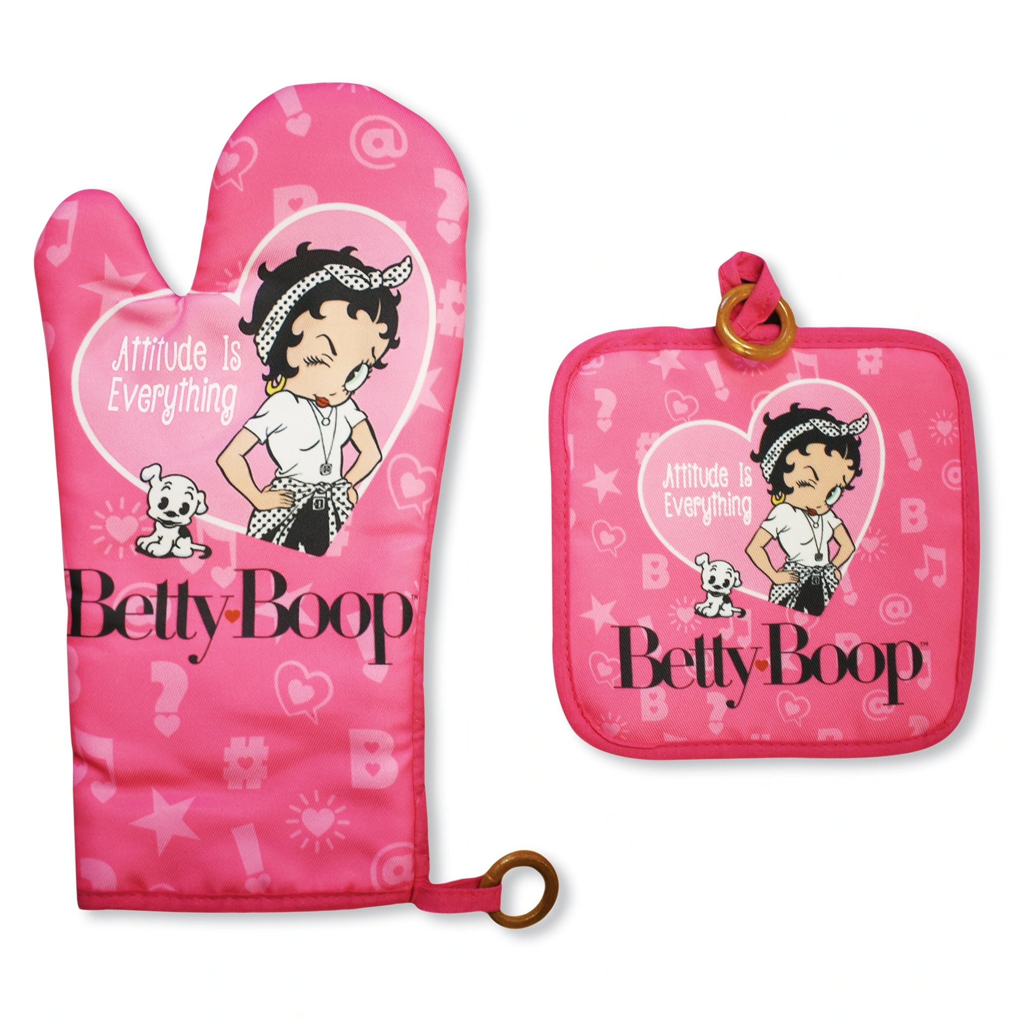 Pot Holder/Oven Mitt Betty Boop Attitude