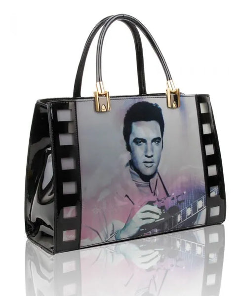 Handbag Tote Elvis Lenticular 3D Celebrity