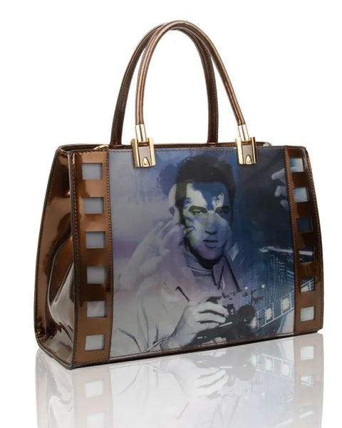 Handbag Tote Elvis Lenticular 3D Celebrity