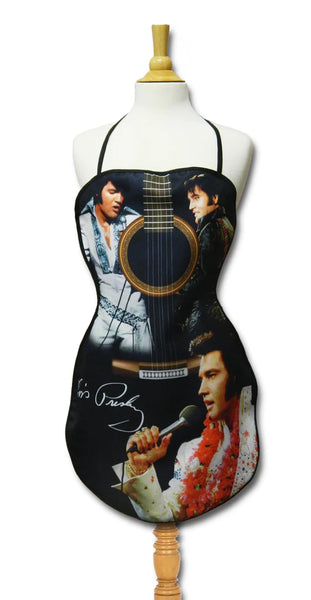 Apron Elvis Guitar Shaped