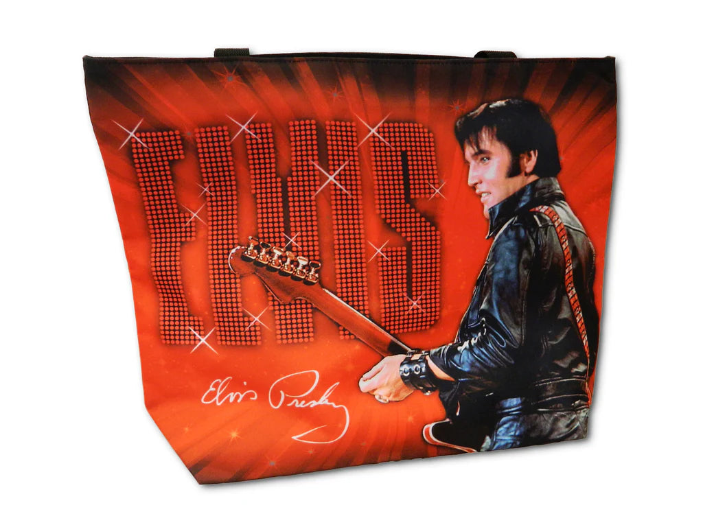 Tote Bag Elvis Red 68 Name