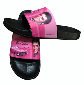 Sandals Elvis  Pink w/ Gtrs