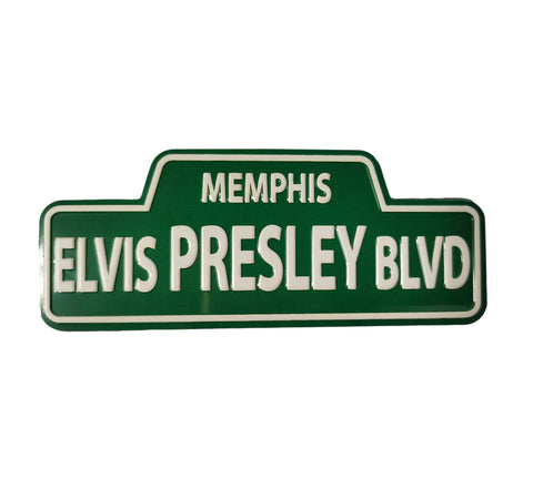 Magnet - Elvis Presley Blvd STREET SIGN