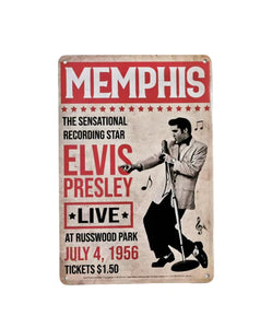 Sign Elvis Sign Memphis Poster