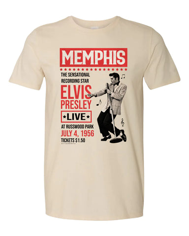 T-Shirt Elvis/Memphis Poster