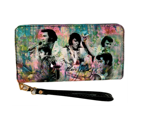 Wallet Elvis Color Collage