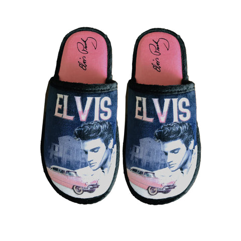 Slippers Elvis Pink Caddy